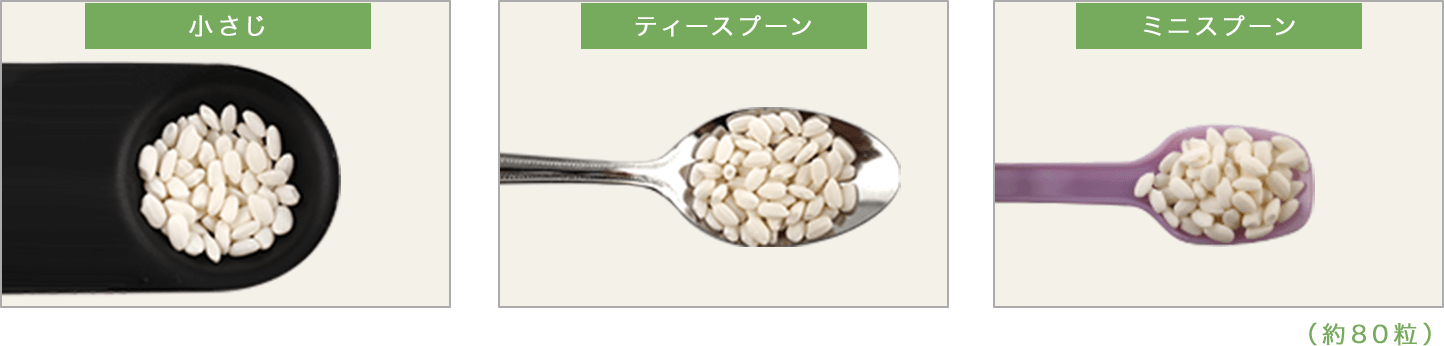 小さじ ティースプーン ミニスプーン （約80粒）