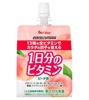 PERFECT VITAMIN 1日分のビタミンゼリー ピーチ味